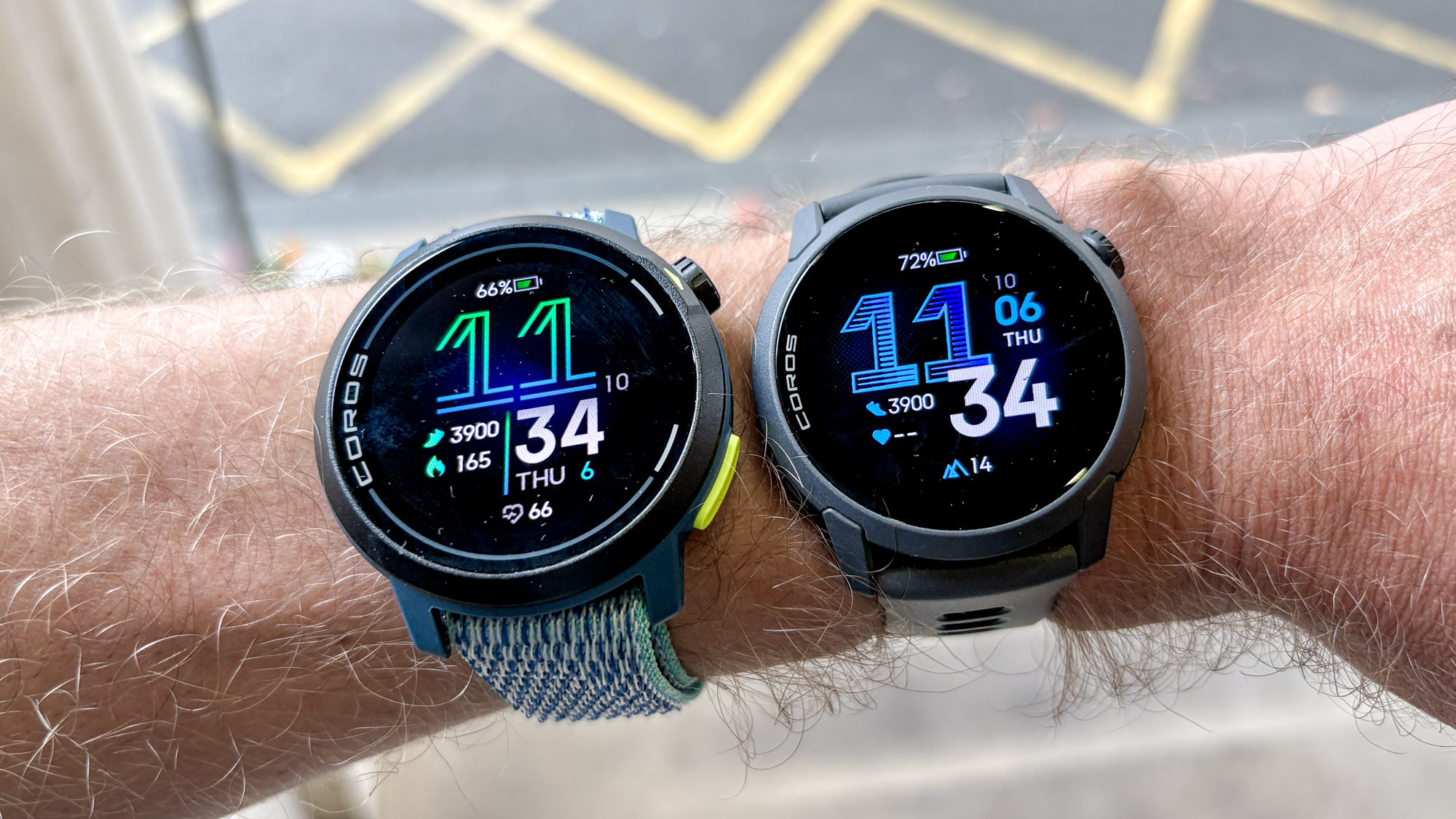 Coros Pace Pro ו-Coros Pace 4