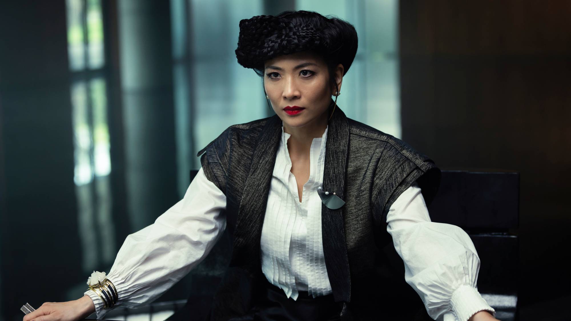 סנדרה יי סנסינדיבר בתפקיד יוטאני ב- "חייזר: כדור הארץ"