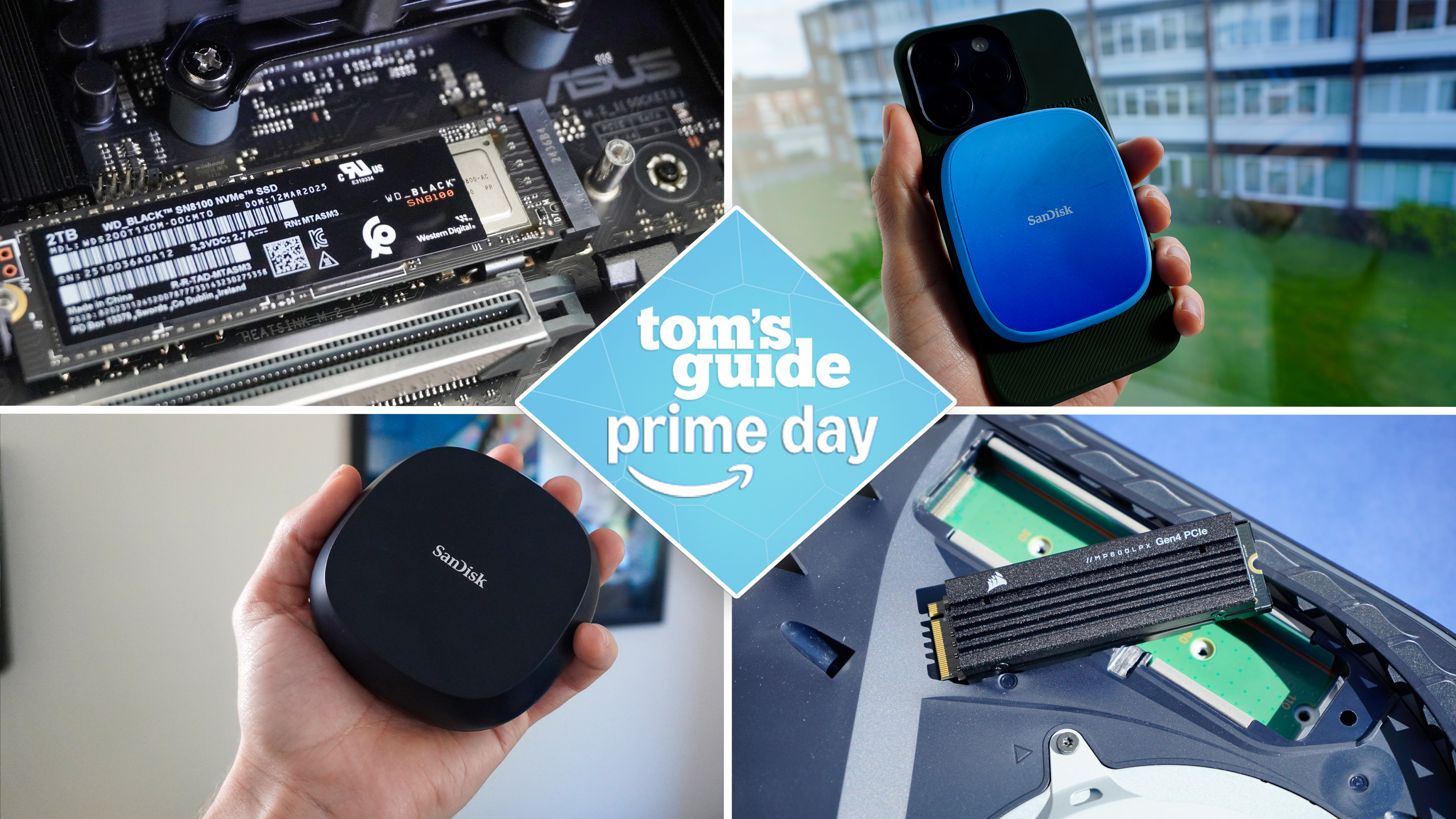 מבצעי SSD של Prime Day