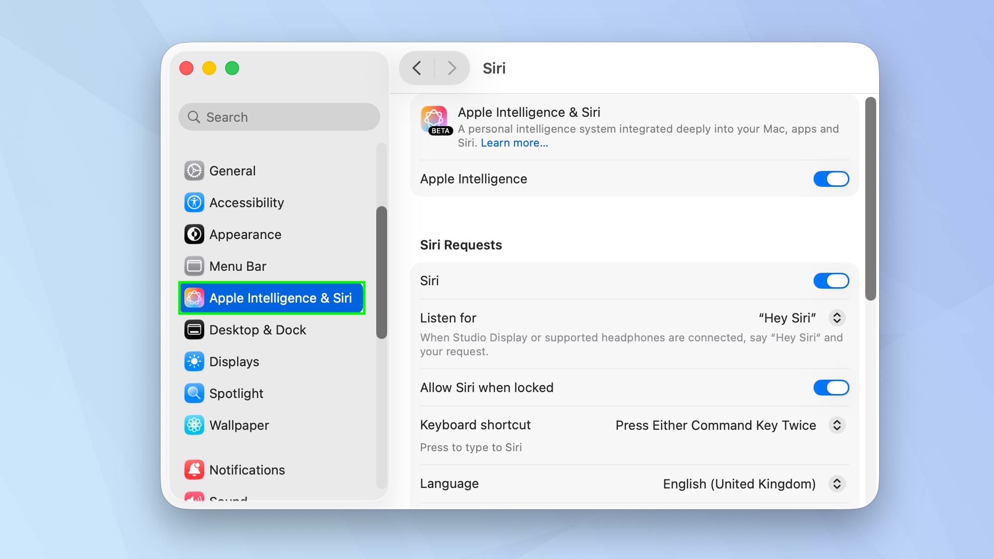 כיצד לכבות את Apple Intelligence ב-Mac