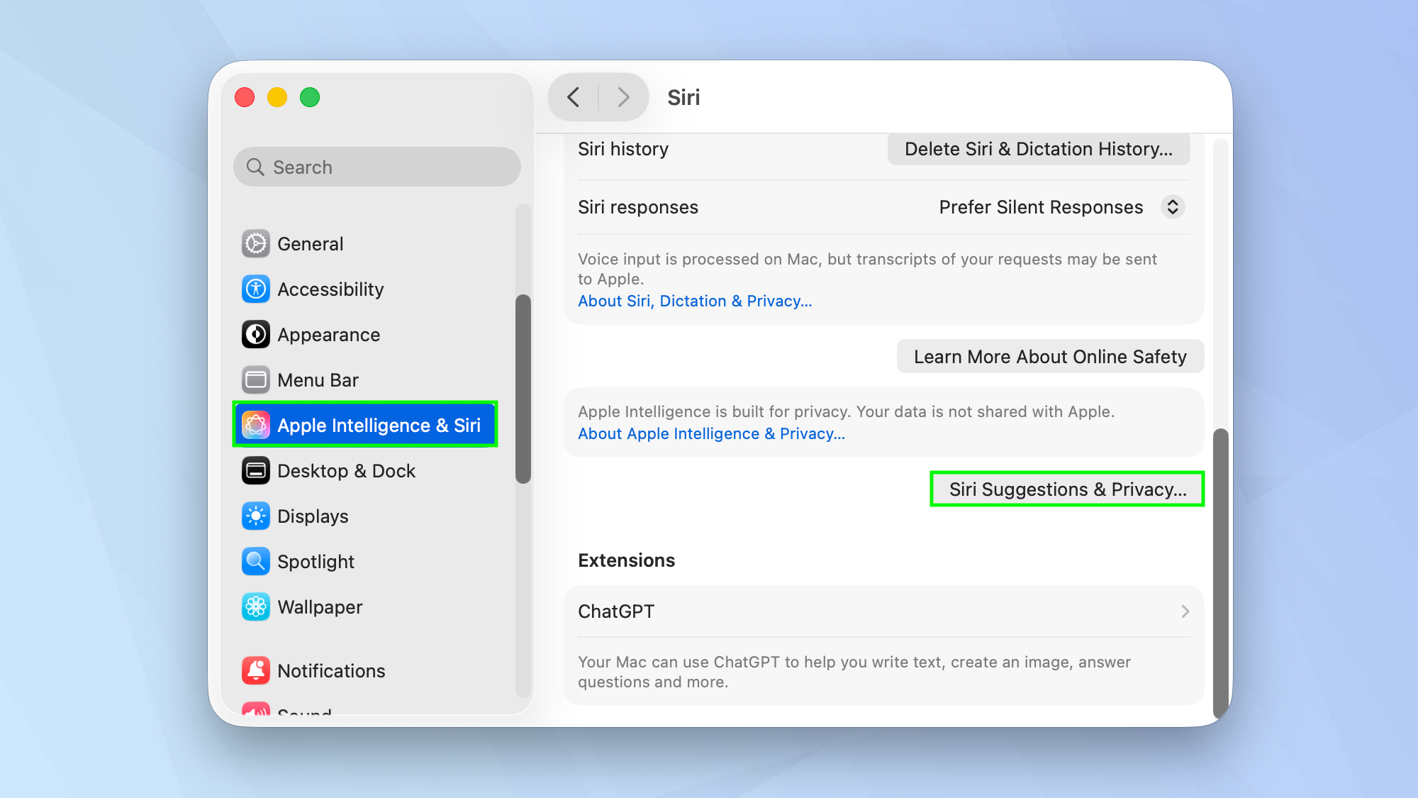 כיצד לכבות את Apple Intelligence ב-Mac