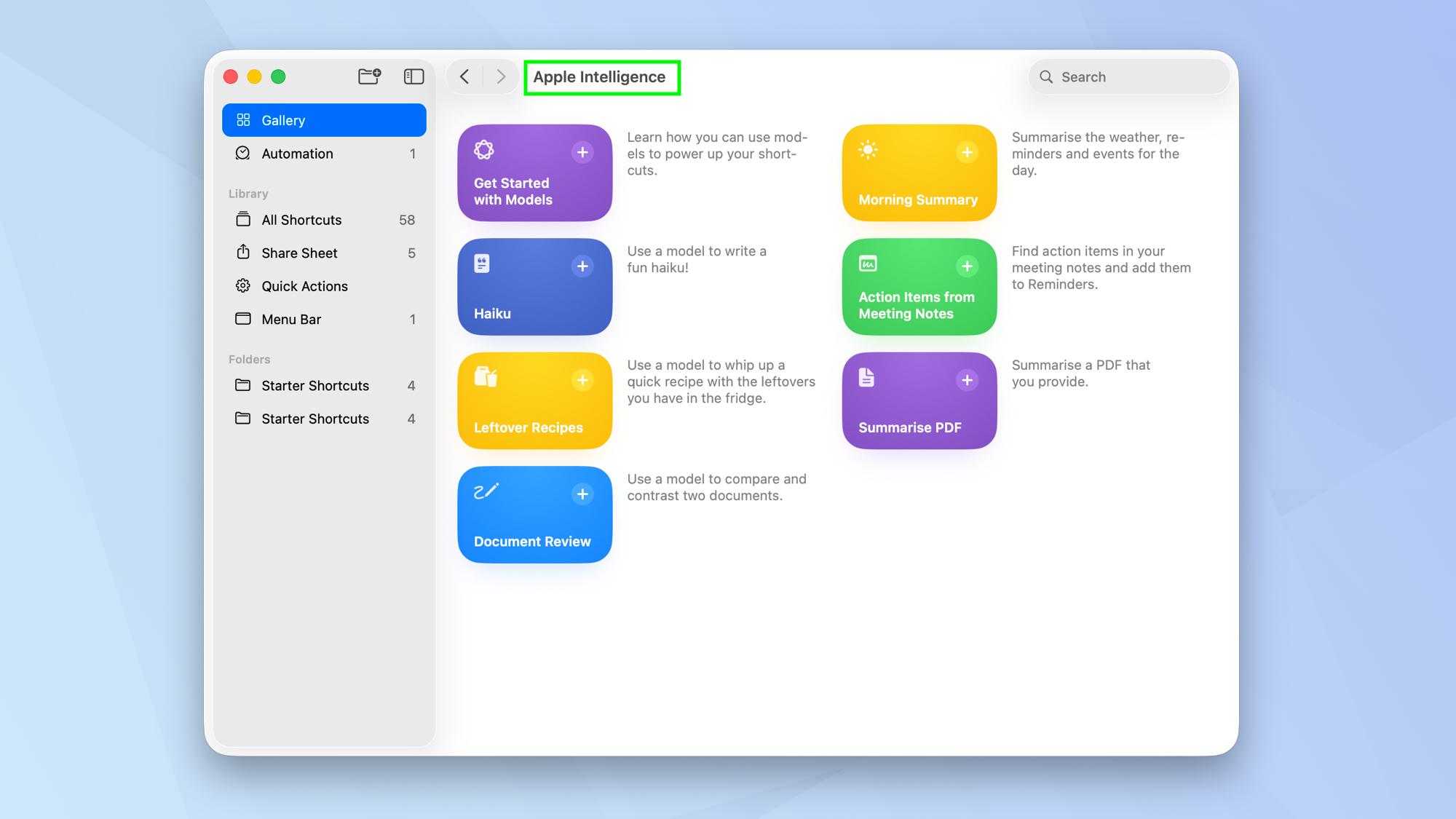 כיצד להגדיר קיצורי דרך של אפל ב-Mac