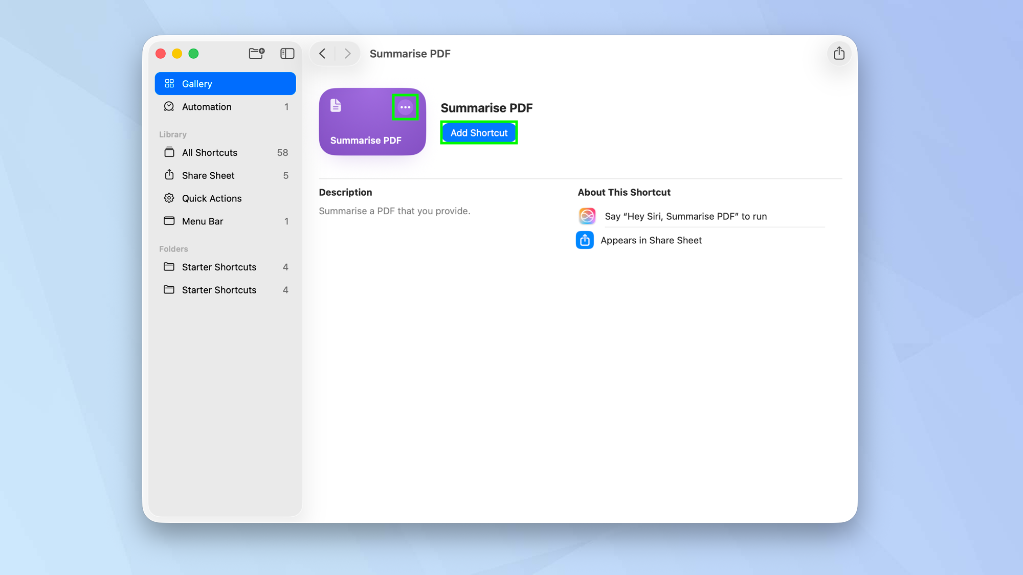 כיצד להגדיר קיצורי דרך של אפל ב-Mac