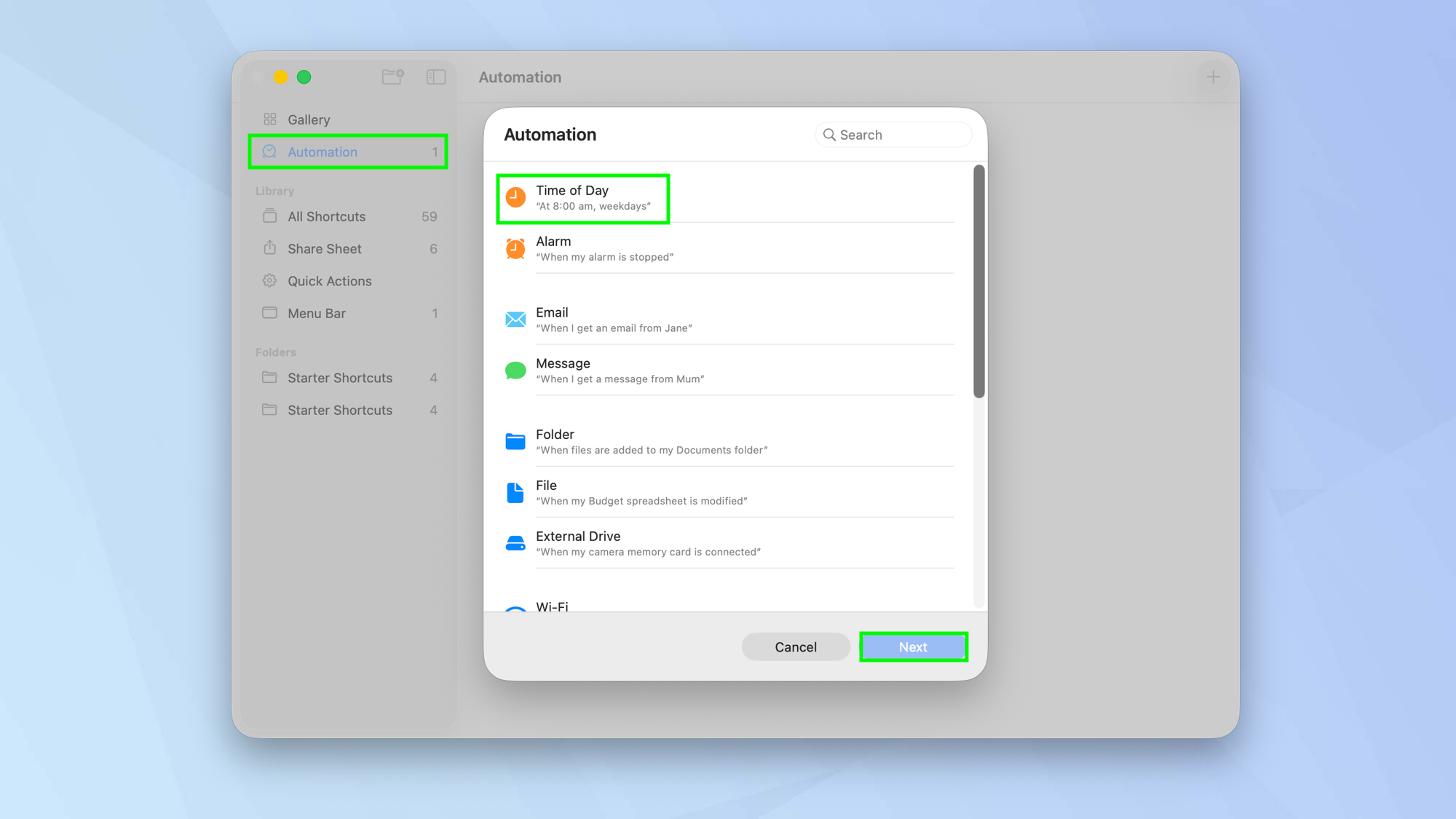 כיצד להגדיר קיצורי דרך של אפל ב-Mac