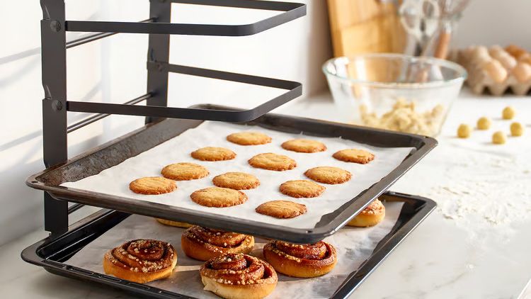 IKEA SVARTABBORRE baking sheet rack
