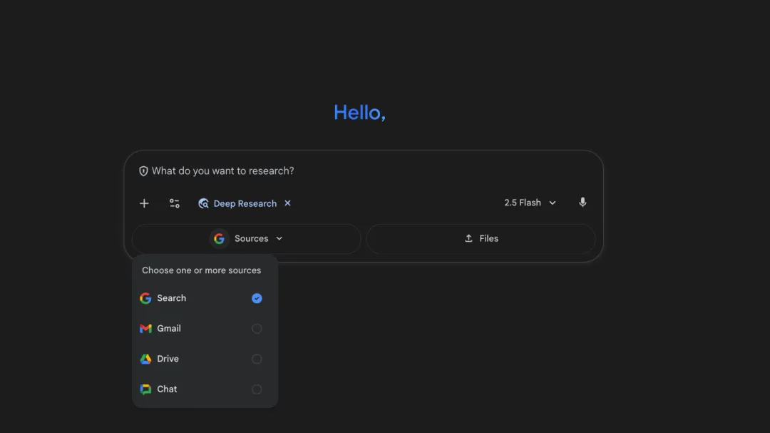 DeepResearch, Google