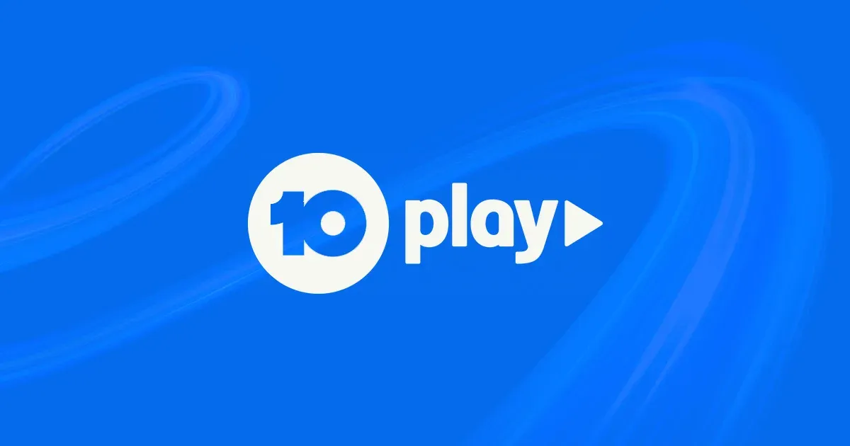 10Play logo on blue background – here's how to watch 10Play from anywhere including the UK, USA, Canada, New Zealand, and abroad