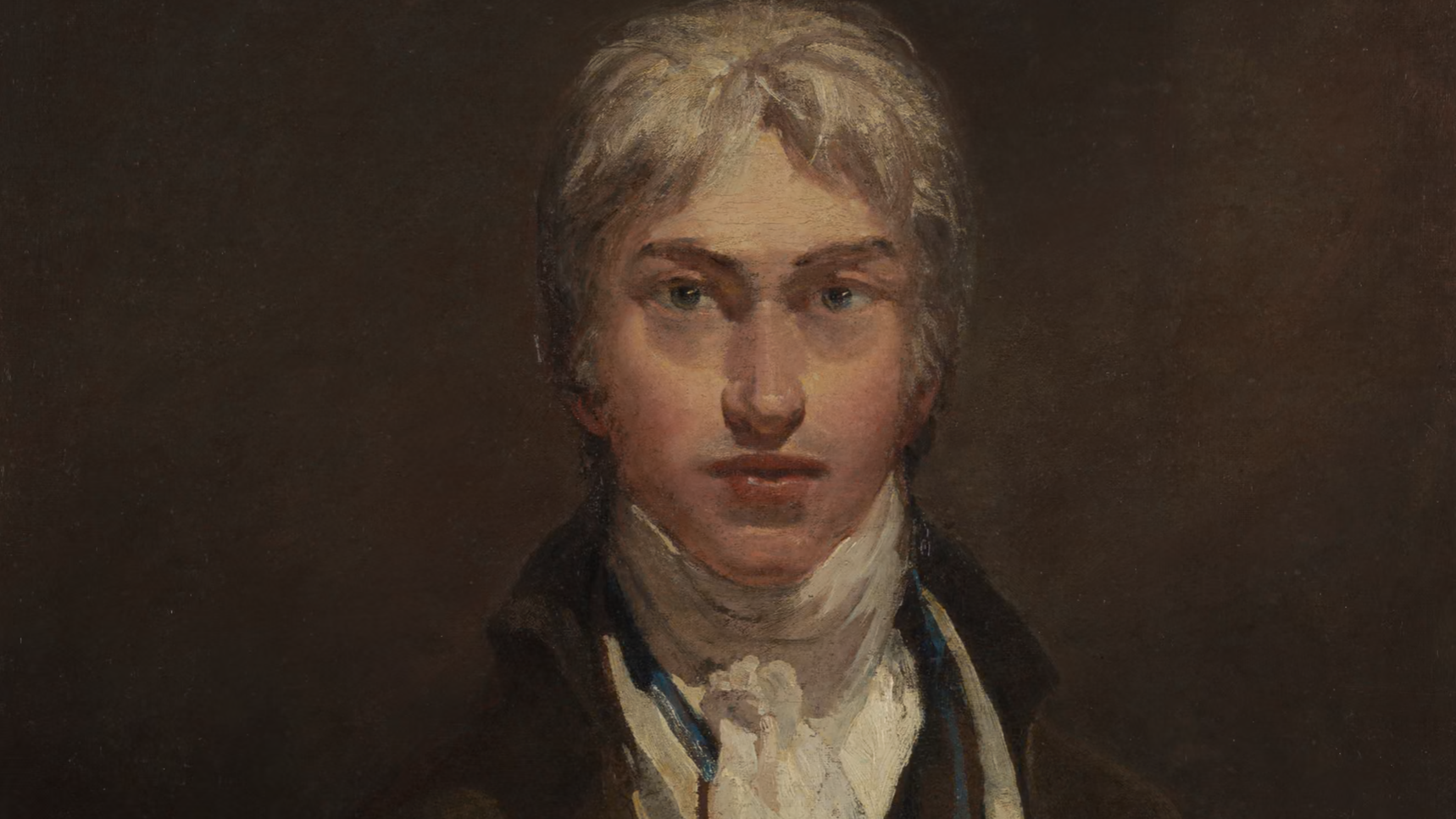 Self-portrait by JMW Turner circa 1799 - but what do we know about the man in the painting?