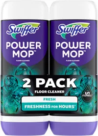 Swiffer PowerMop תמיסת ניקוי רצפות, 25.3 fl oz, 2 מארז