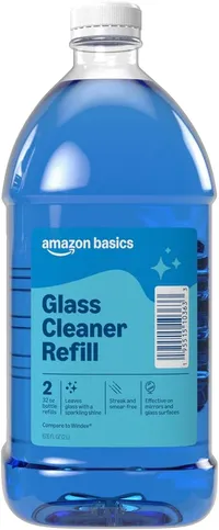 Amazon Basics Glass Cleaner Refill 67.6 Fl Oz, חבילה של 1