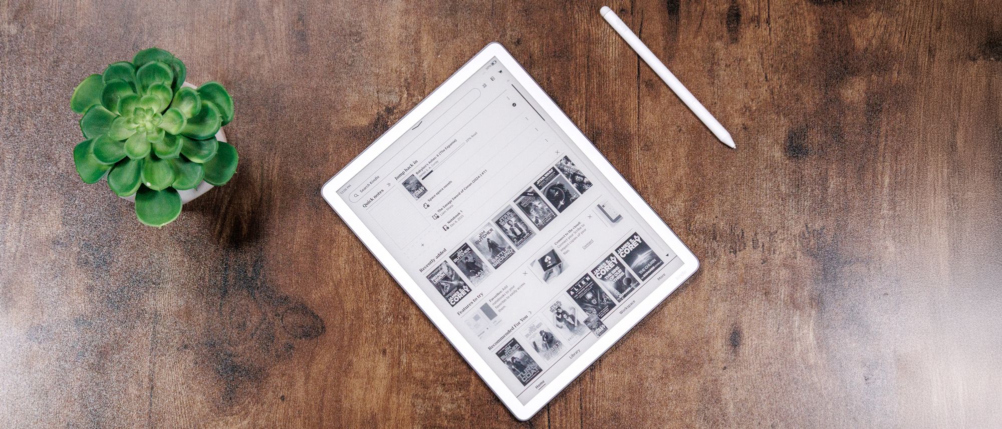 זה עתה בדקתי את ה-Kindle Scribe החדש - ועכשיו זה הבחירה שלי ל-Kindle מאת Tony Polanco שפורסם ב-11 בדצמבר 25. Kindle Scribe (2025) אולי לא הקורא האלקטרוני הטוב ביותר לרישום הערות, אבל הוא עדיין מספק חווית קריאה פנומנלית הודות לתצוגה החדה שלו בגודל 11 אינץ' והעיצוב הנוח שלו.