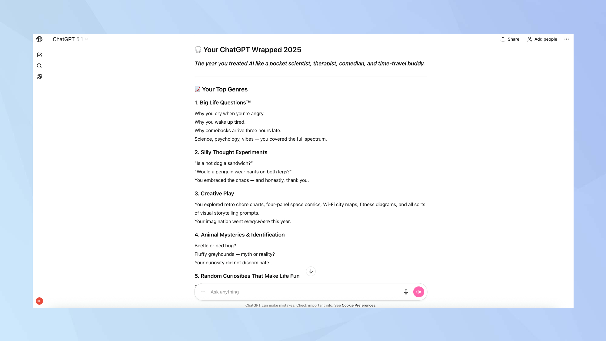 תוצאות עטיפות של ChatGPT