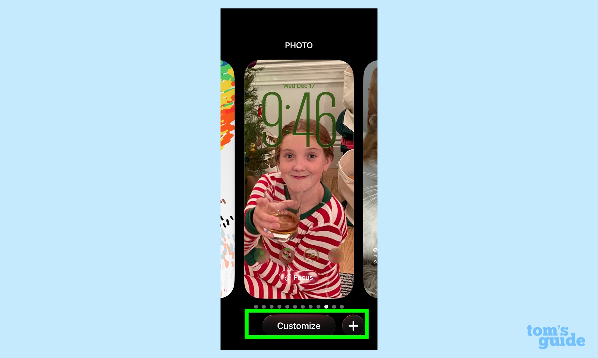 הוסף מסך נעילה מותאם אישית חדש ב-iOS 26.2