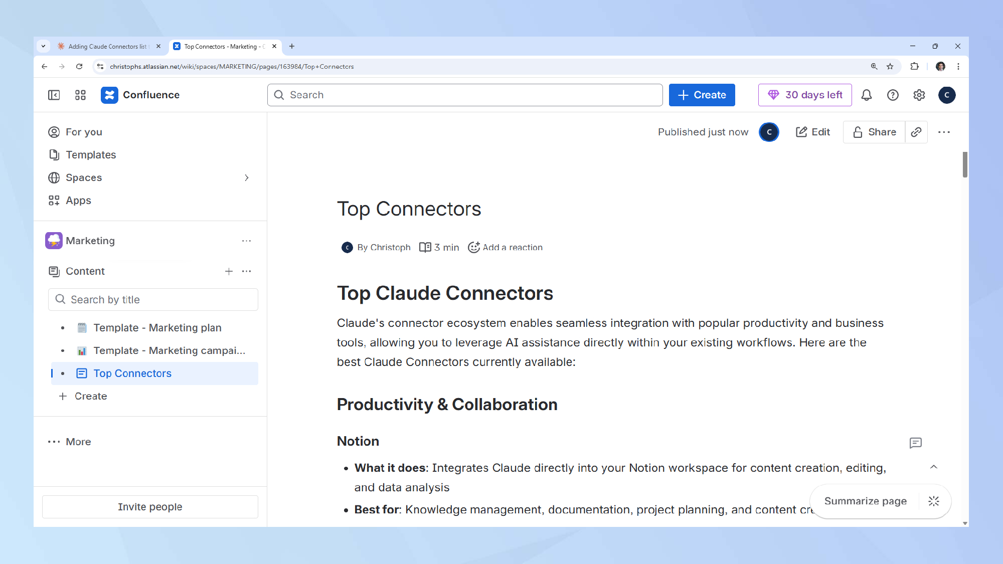 פלט מחבר קלוד