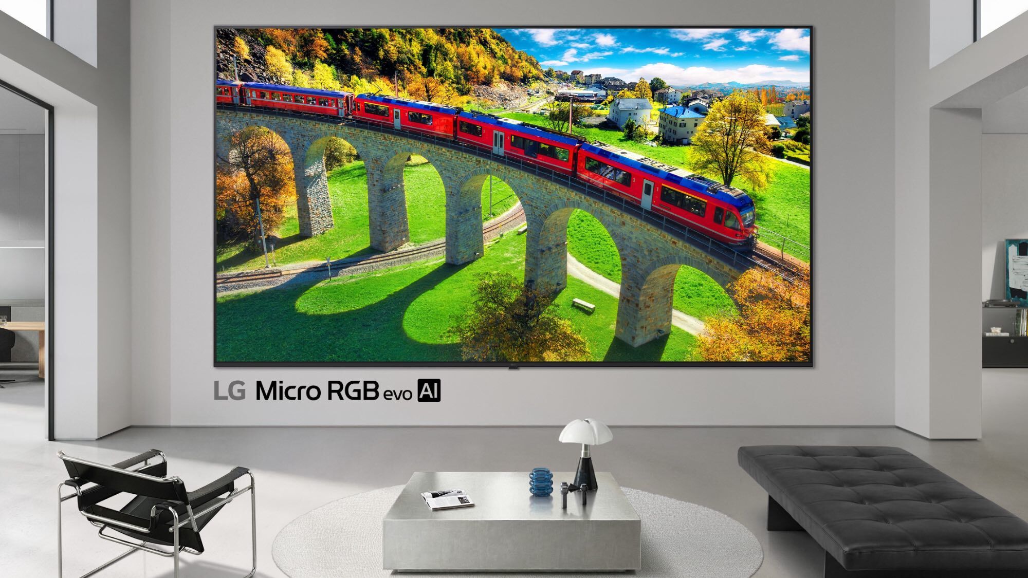 ה-LG Micro RGB Evo בסלון