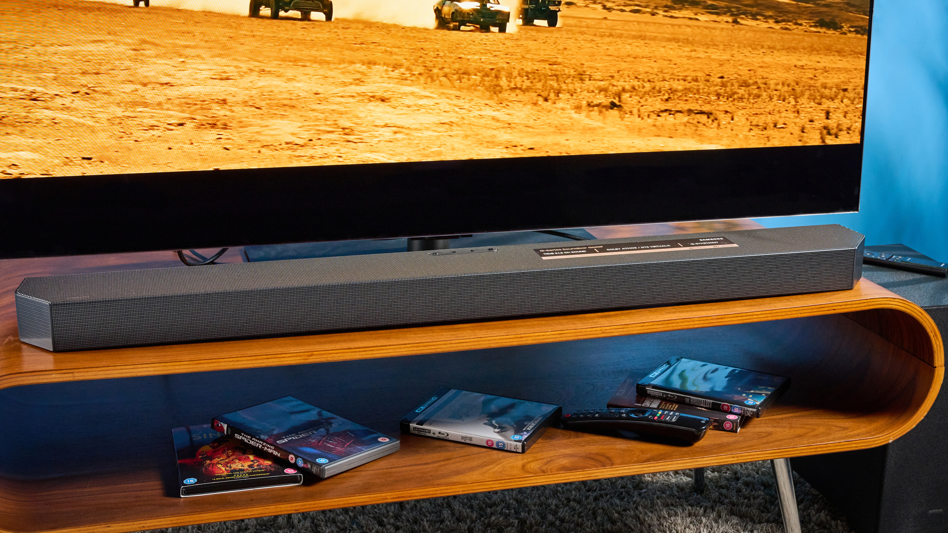 סמסונג q600f פרימיום סאונד בר וסאב-ווופר בשחור 