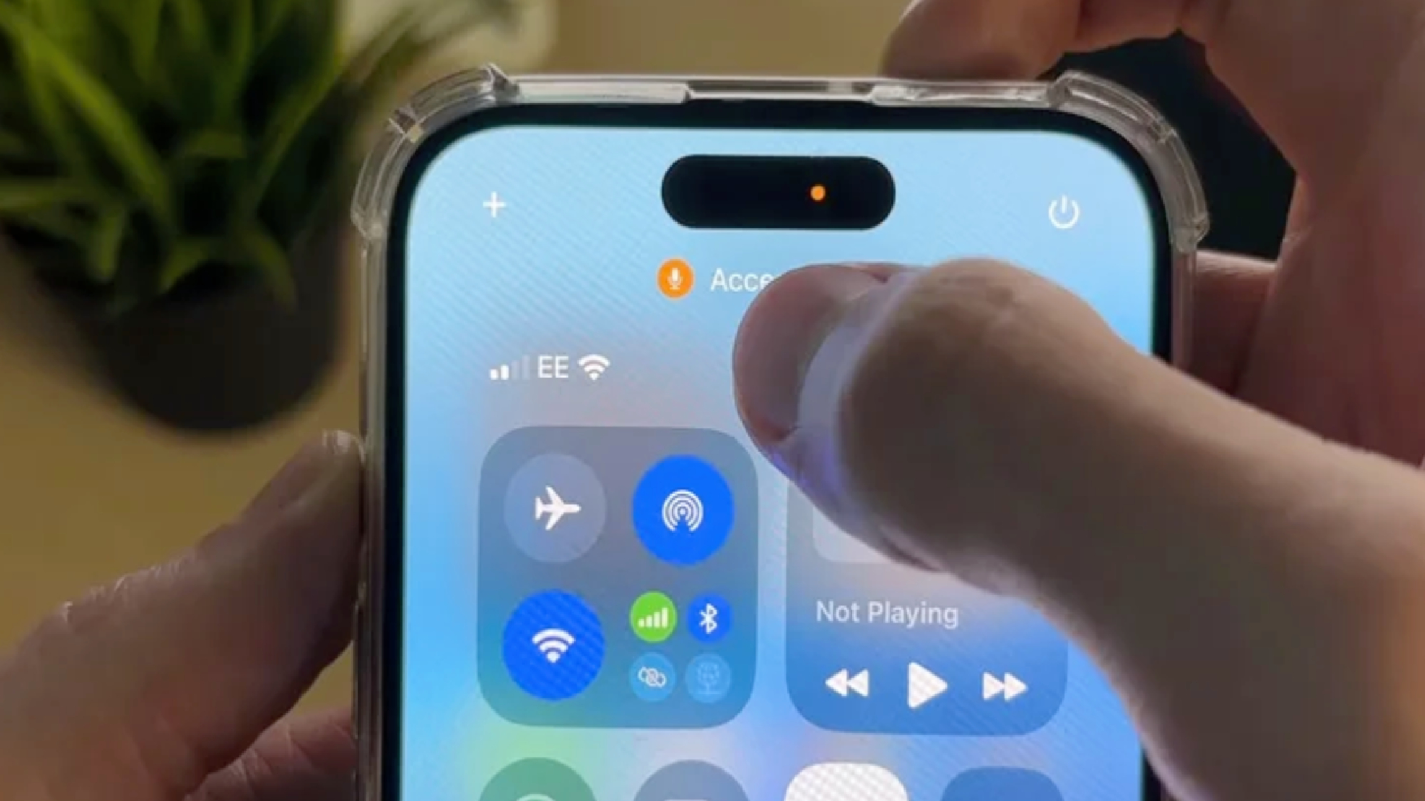 אייפון נקודה שחורה 