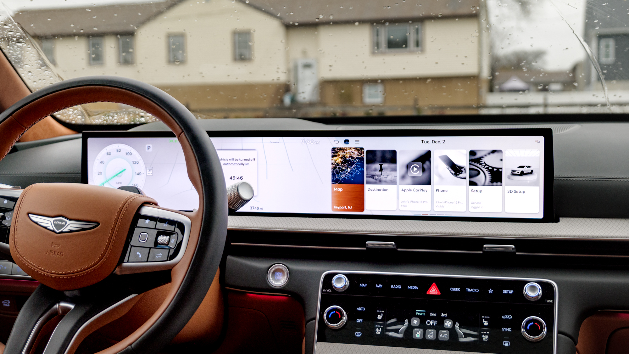 סקירת נסיעת מבחן של Genesis GV80 2026.