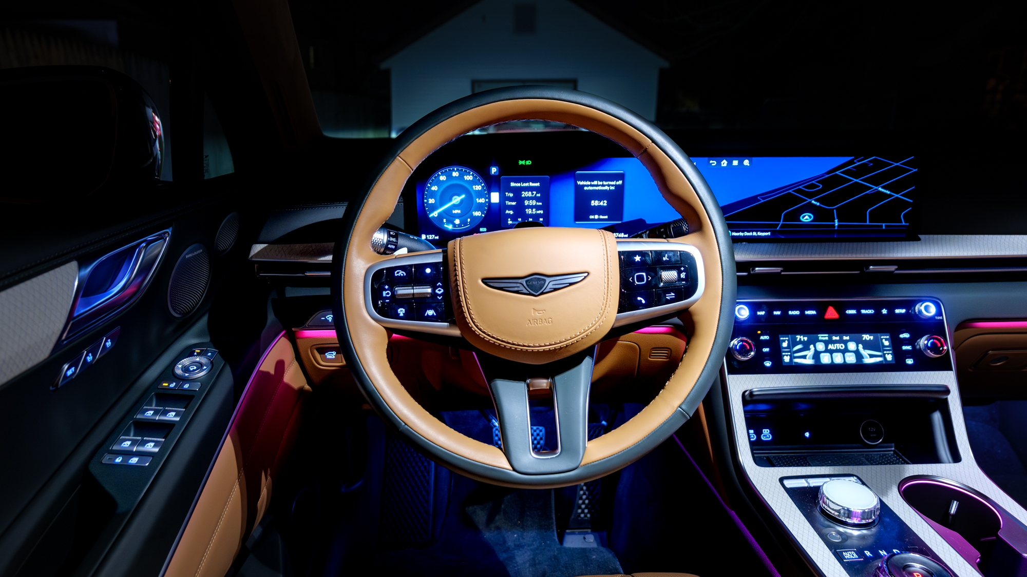 סקירת נסיעת מבחן של Genesis GV80 2026.