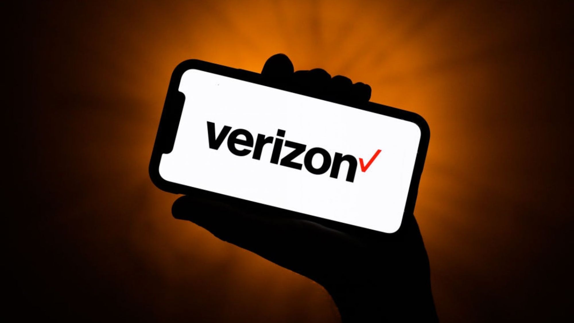 לוגו Verizon באייפון