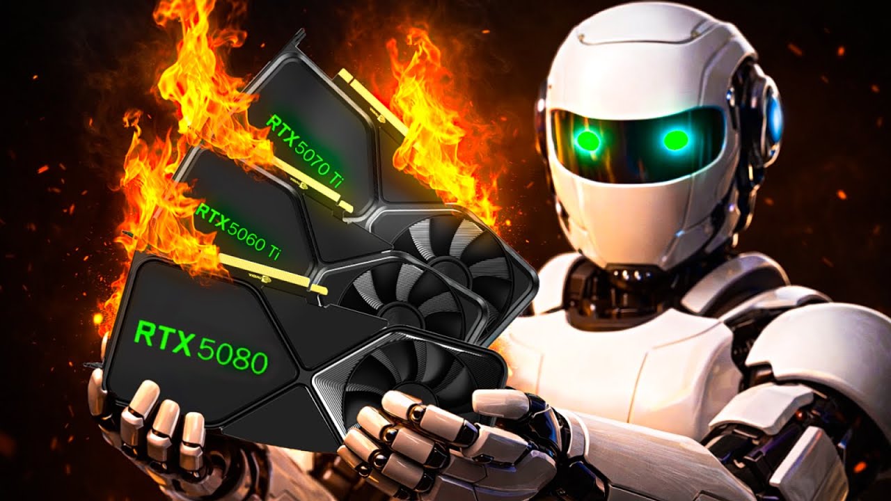 Nvidia KILLS RTX 5080, 5070, 5060 Ti כדי לספק בועת AI! (מחשבים ניידים כלולים) - יוטיוב