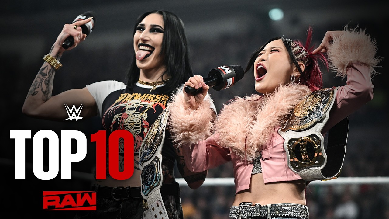 10 הרגעים הטובים ביותר: WWE Top 10, 12 בינואר 2026 - YouTube