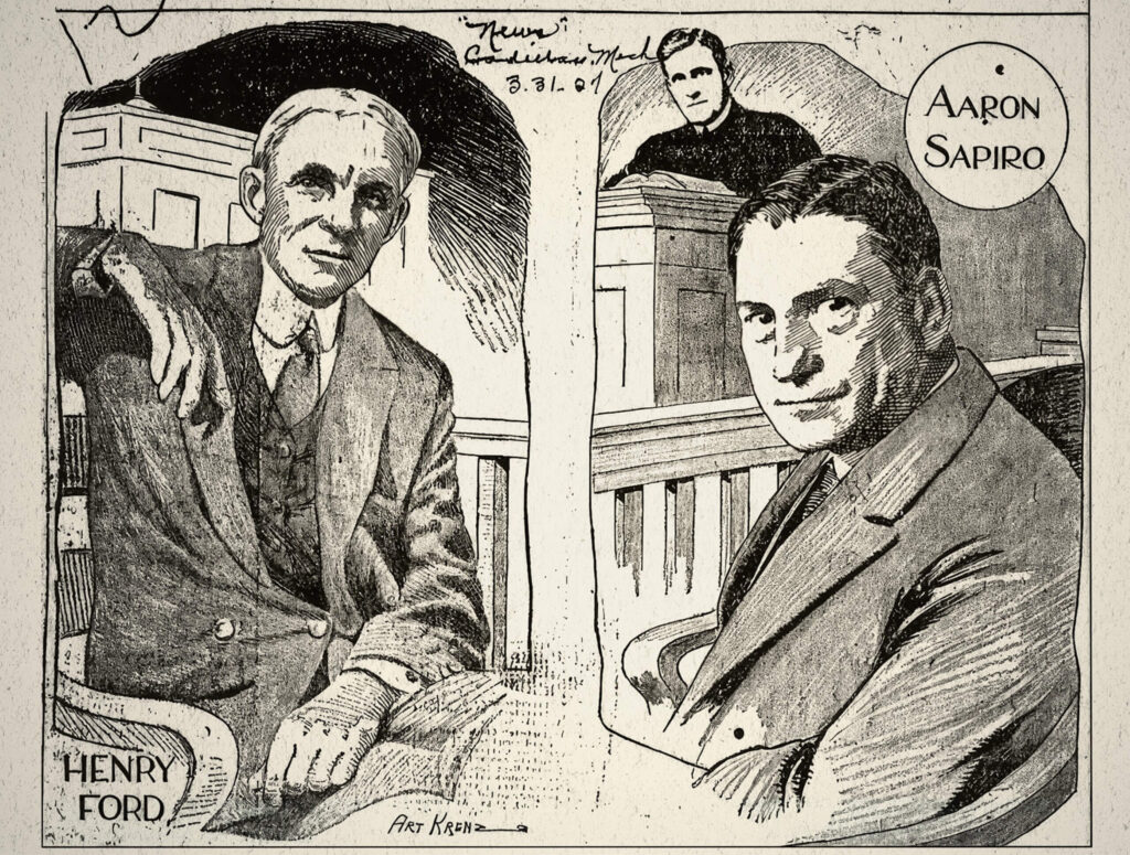 עורך דין יהודי תבע את הנרי פורד ושינה את האופן שבו אנו חושבים על דברי שטנה