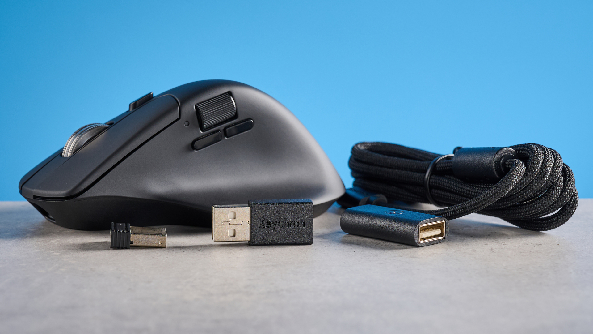 עכבר ארגונומי Keychron M6 8K שחור