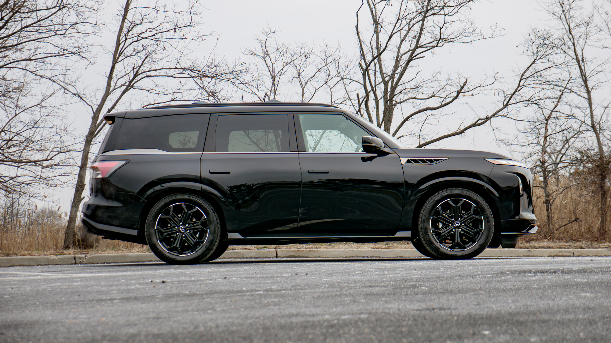 נסיעת מבחן 2026 Infiniti QX80.