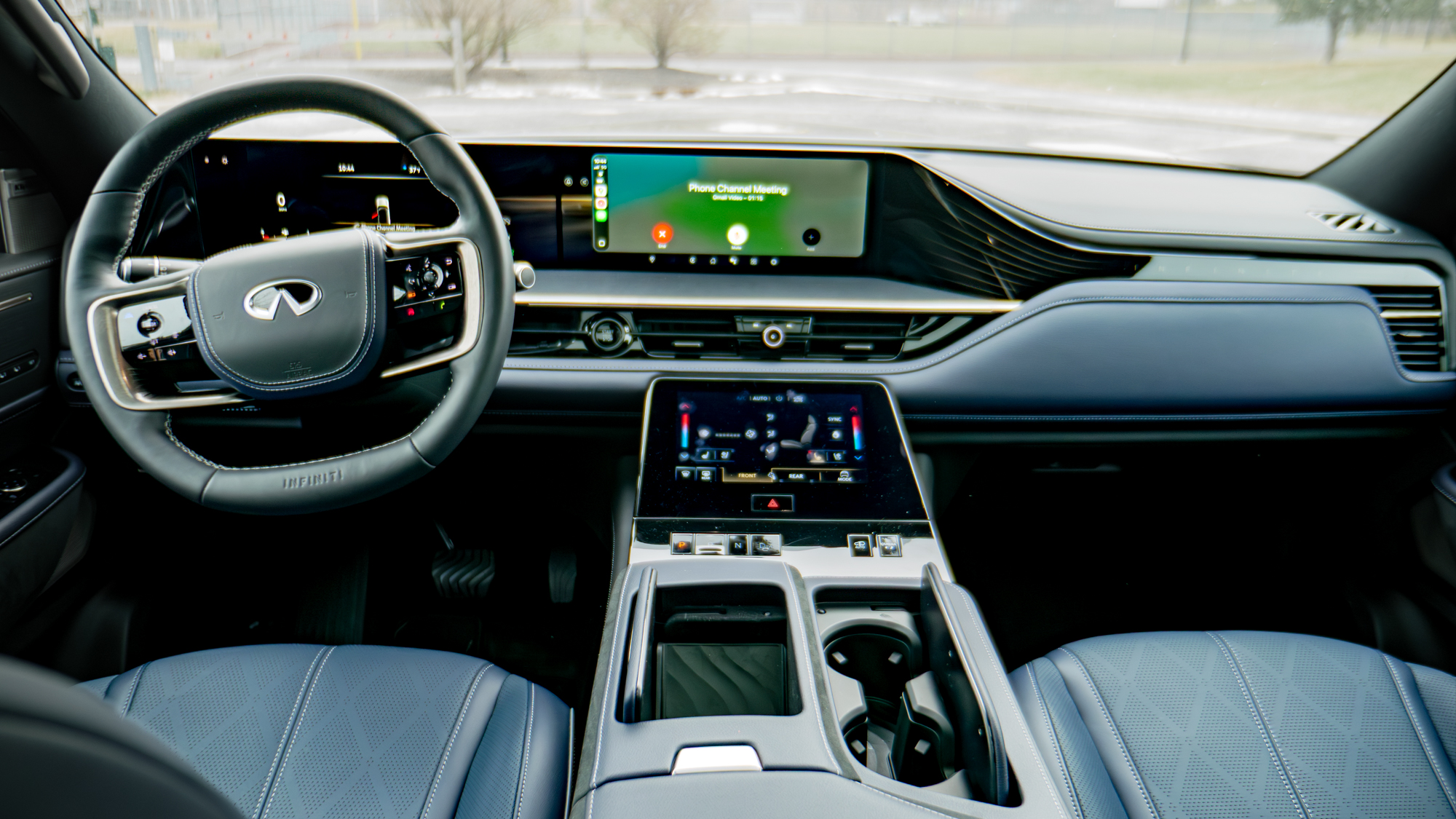 נסיעת מבחן 2026 Infiniti QX80.