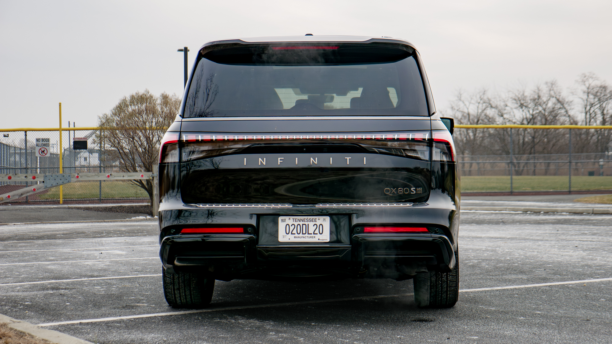 נסיעת מבחן 2026 Infiniti QX80.