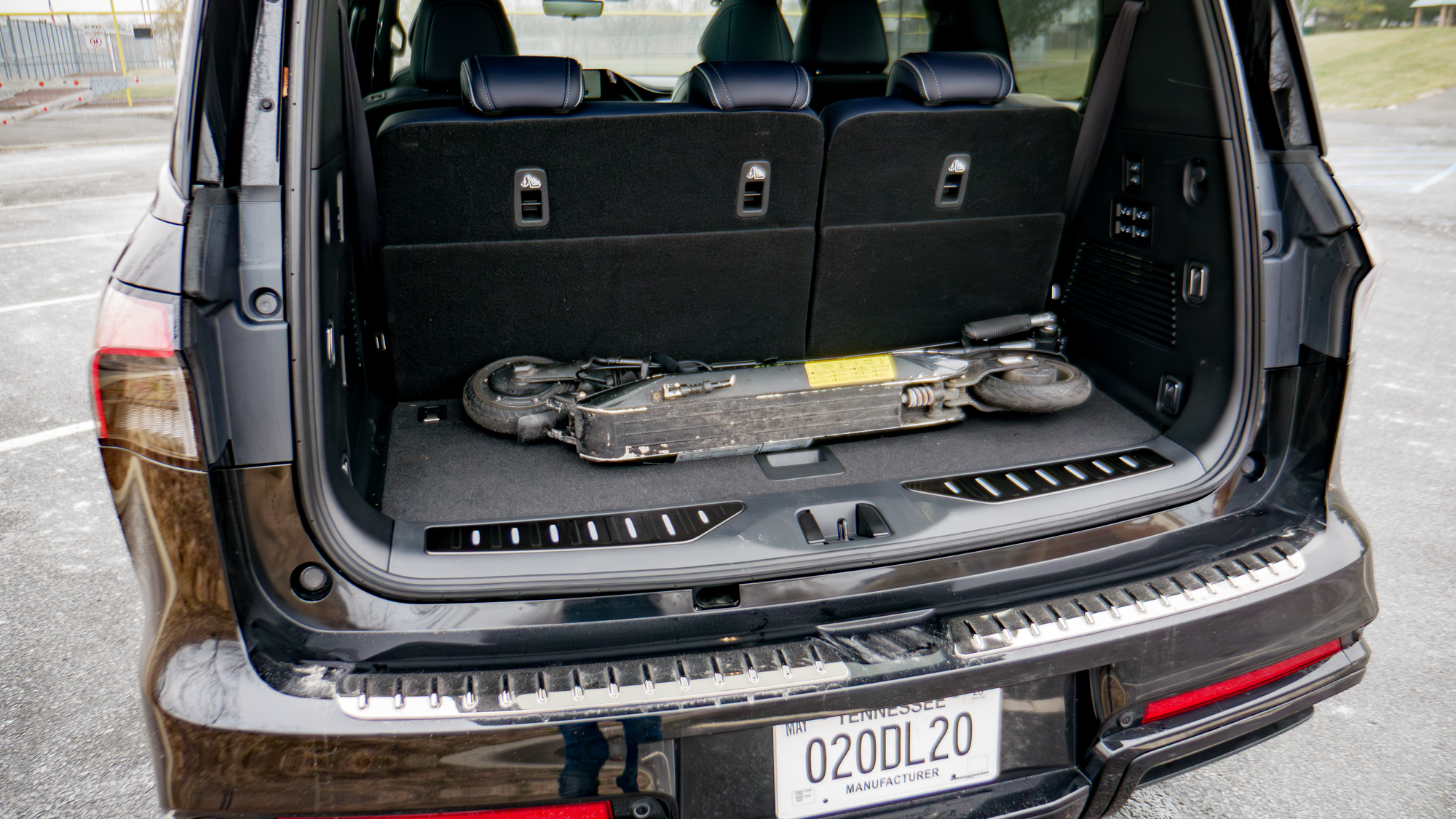 נסיעת מבחן 2026 Infiniti QX80.