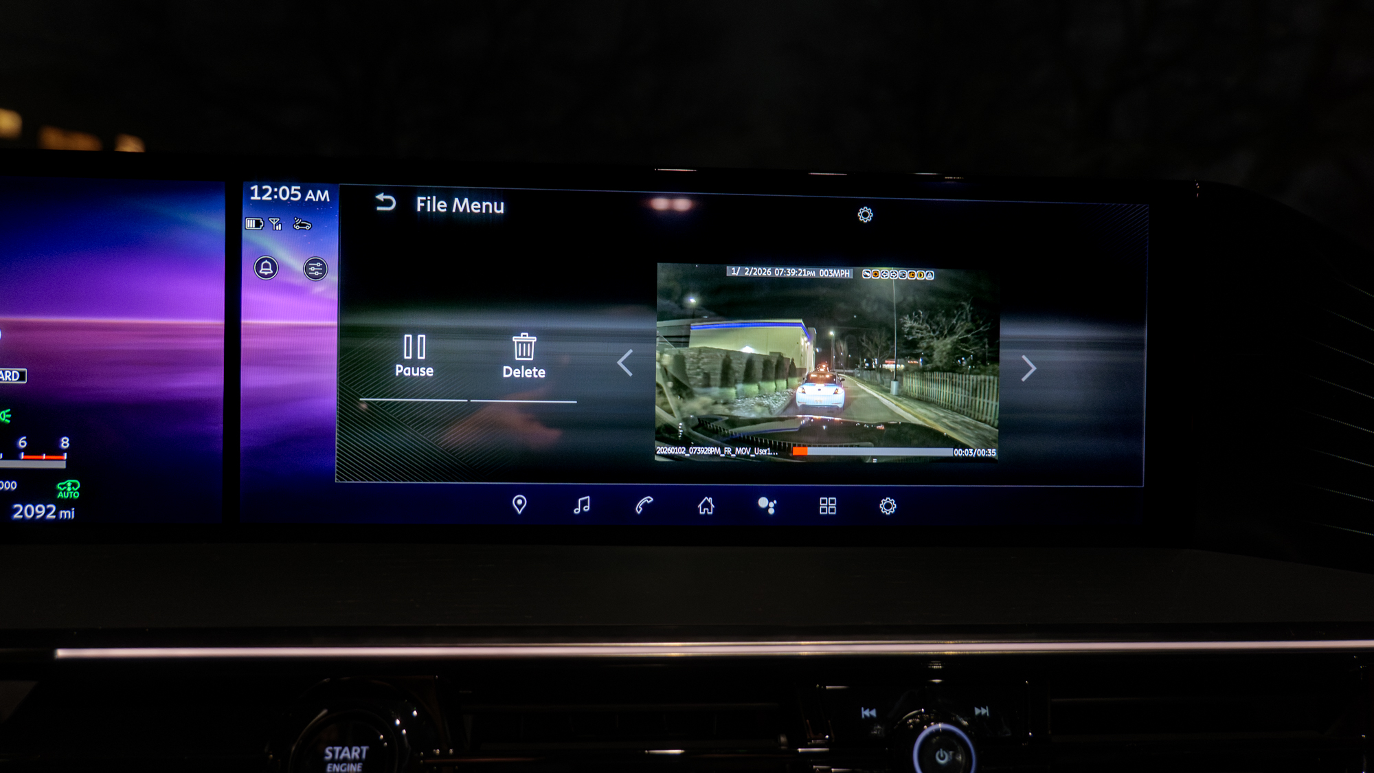 נסיעת מבחן 2026 Infiniti QX80.