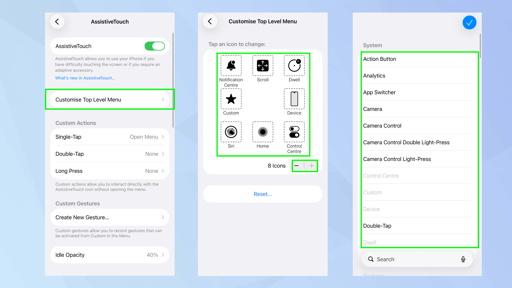 כיצד להשתמש בכפתור הבית הסודי על המסך באייפון