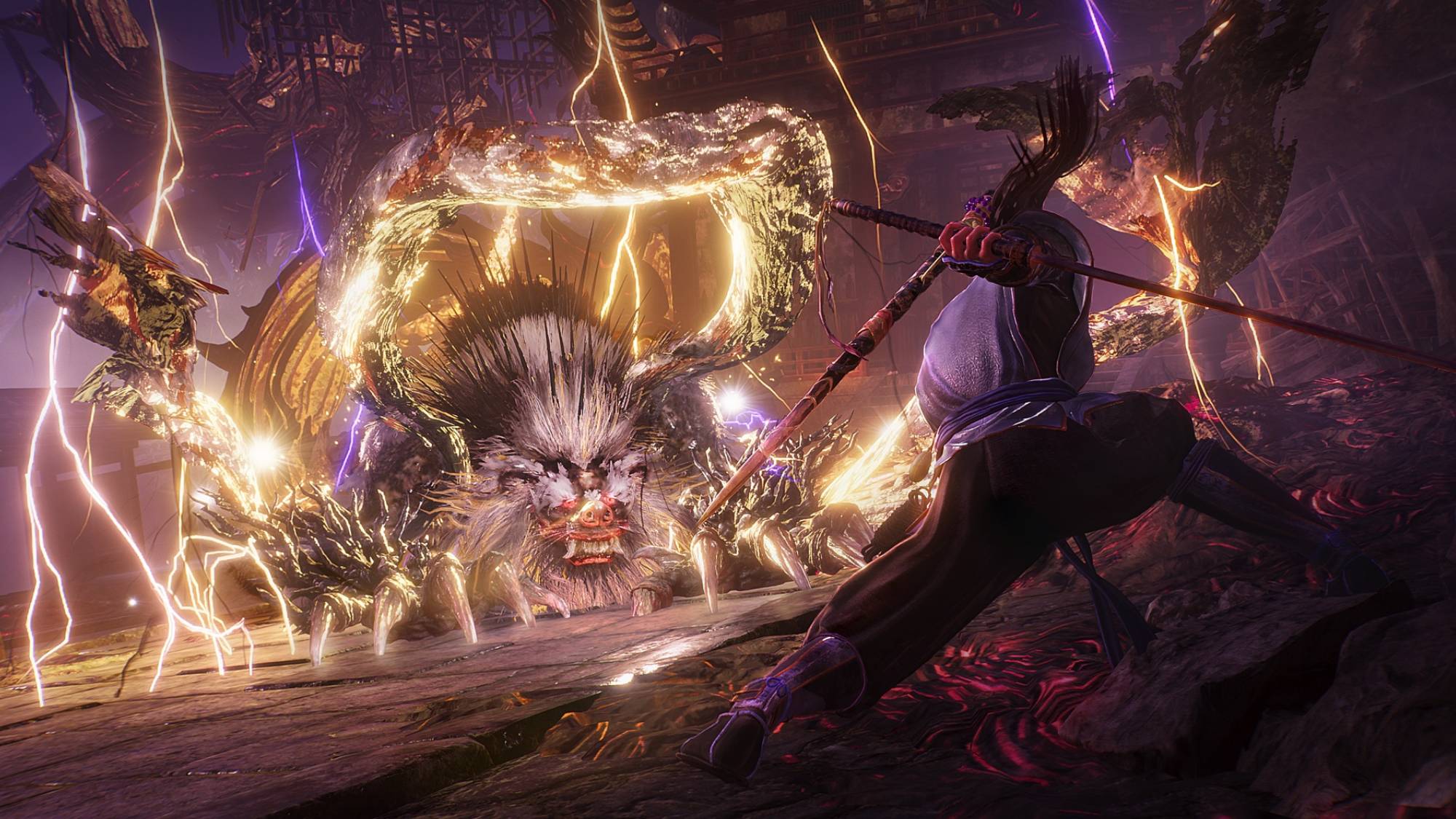 צילום מסך של Nioh 3 ב-PS5 Pro