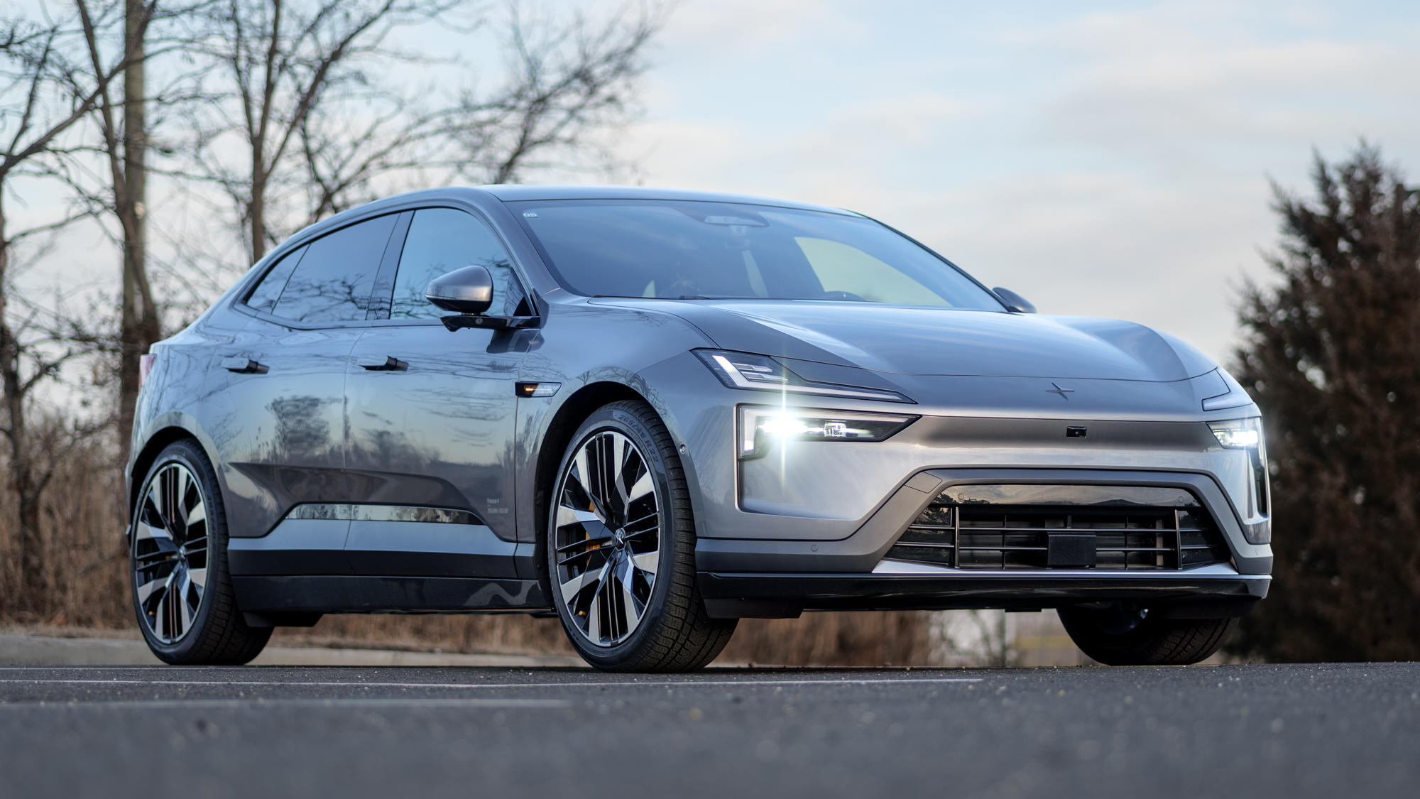 נסיעת מבחן של Polestar 4 2026.