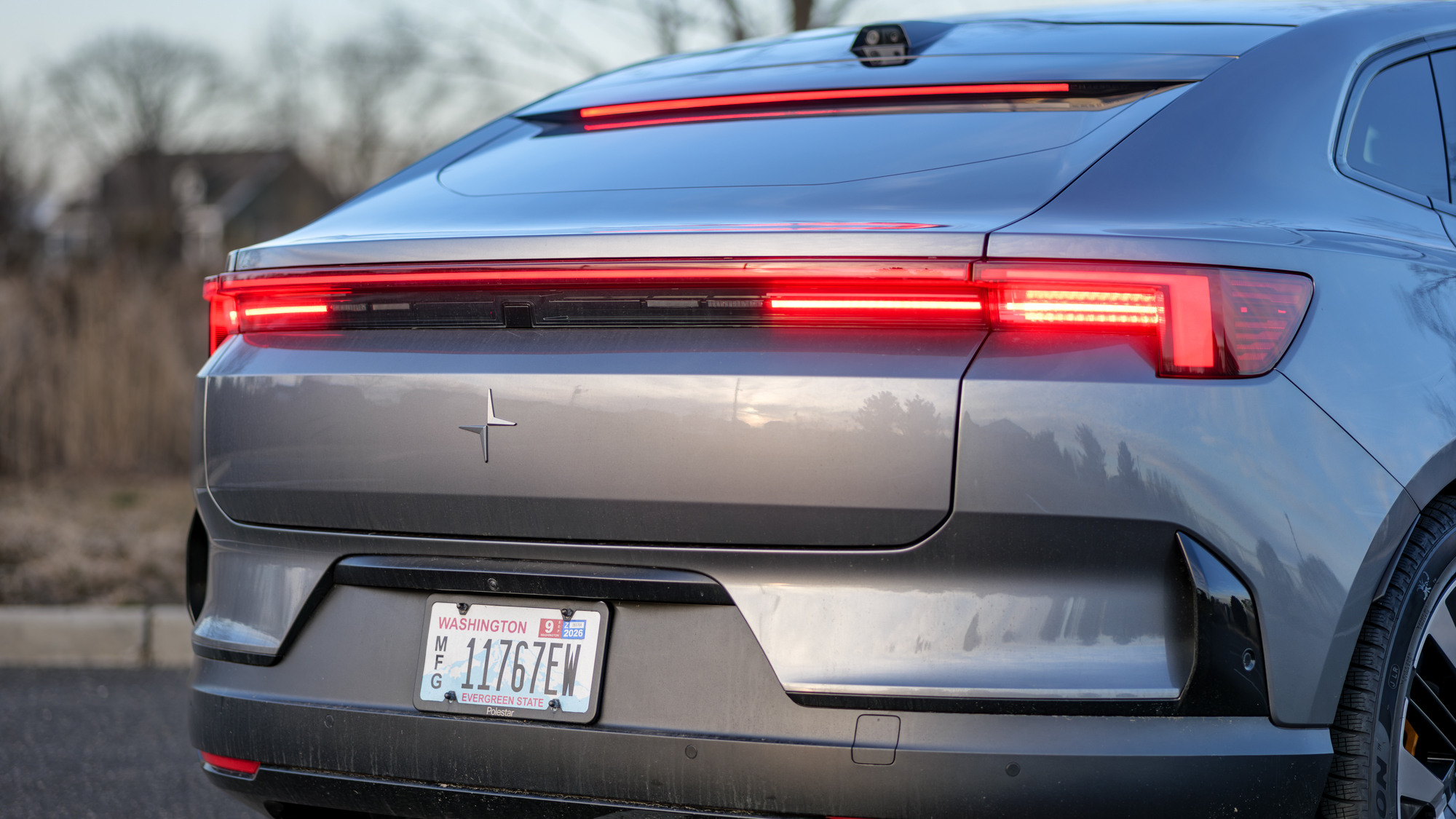 נסיעת מבחן של Polestar 4 2026.