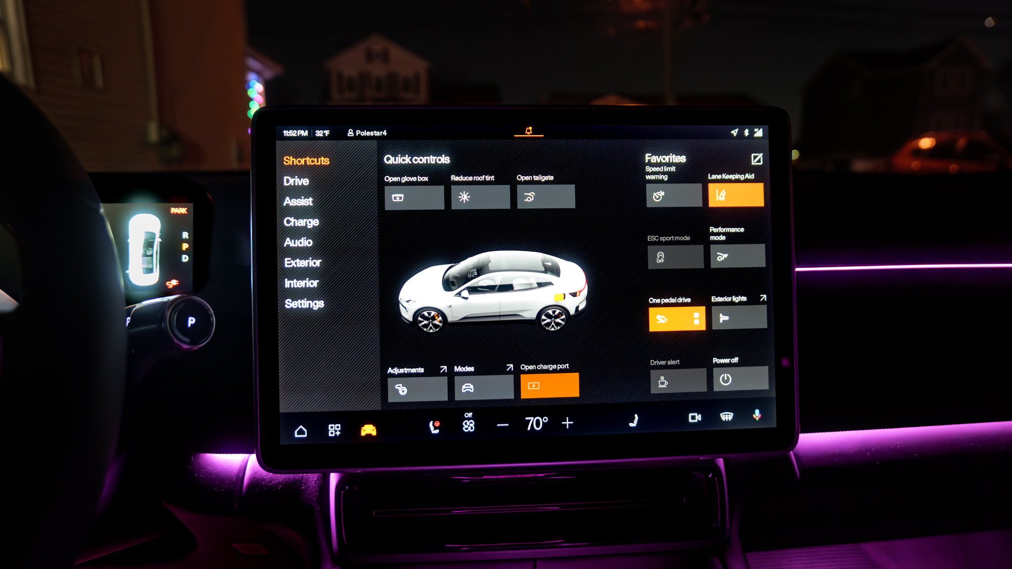 נסיעת מבחן של Polestar 4 2026.