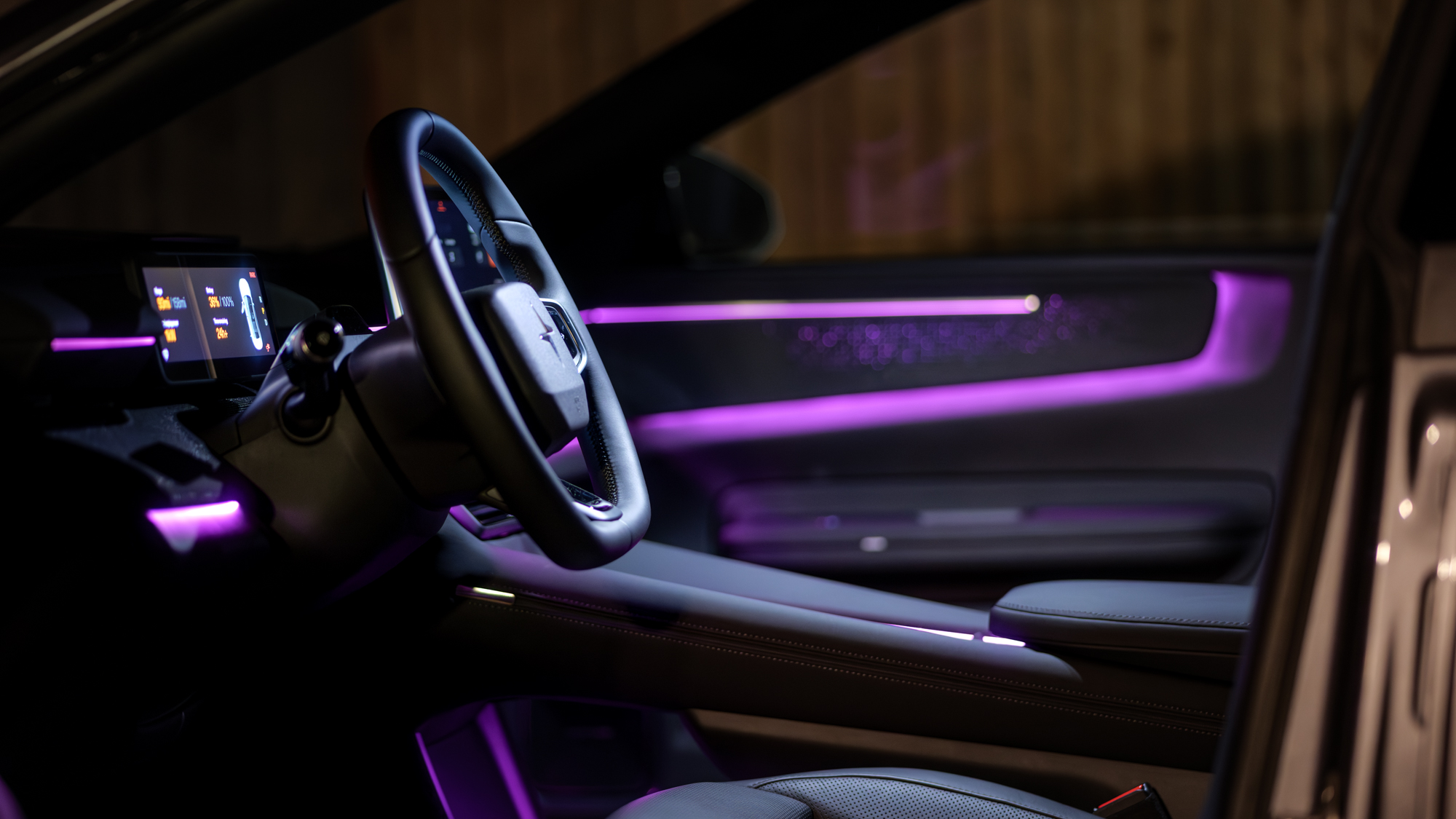 נסיעת מבחן של Polestar 4 2026.