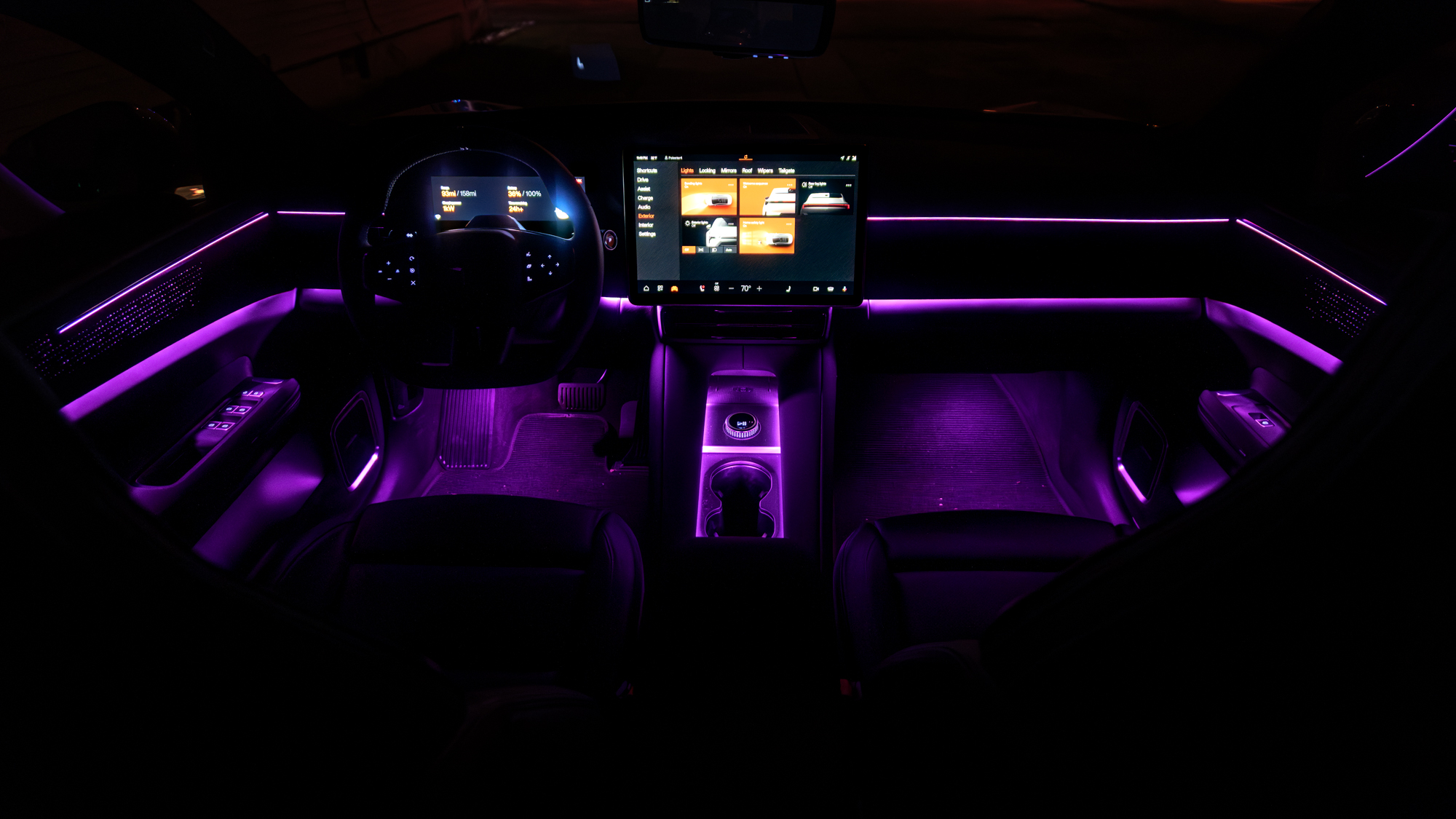 נסיעת מבחן של Polestar 4 2026.