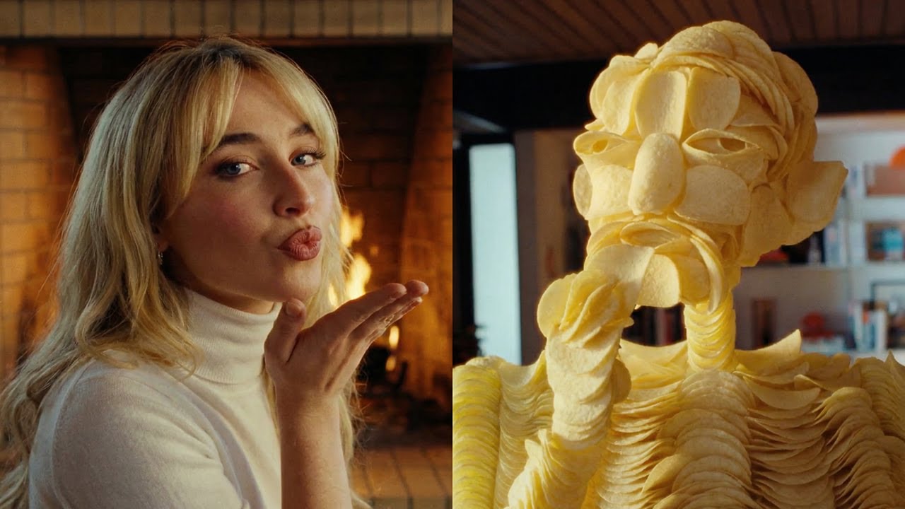 Pringles Super Bowl Commercial 2026 ft Sabrina Carpenter Extended CUT - YouTube