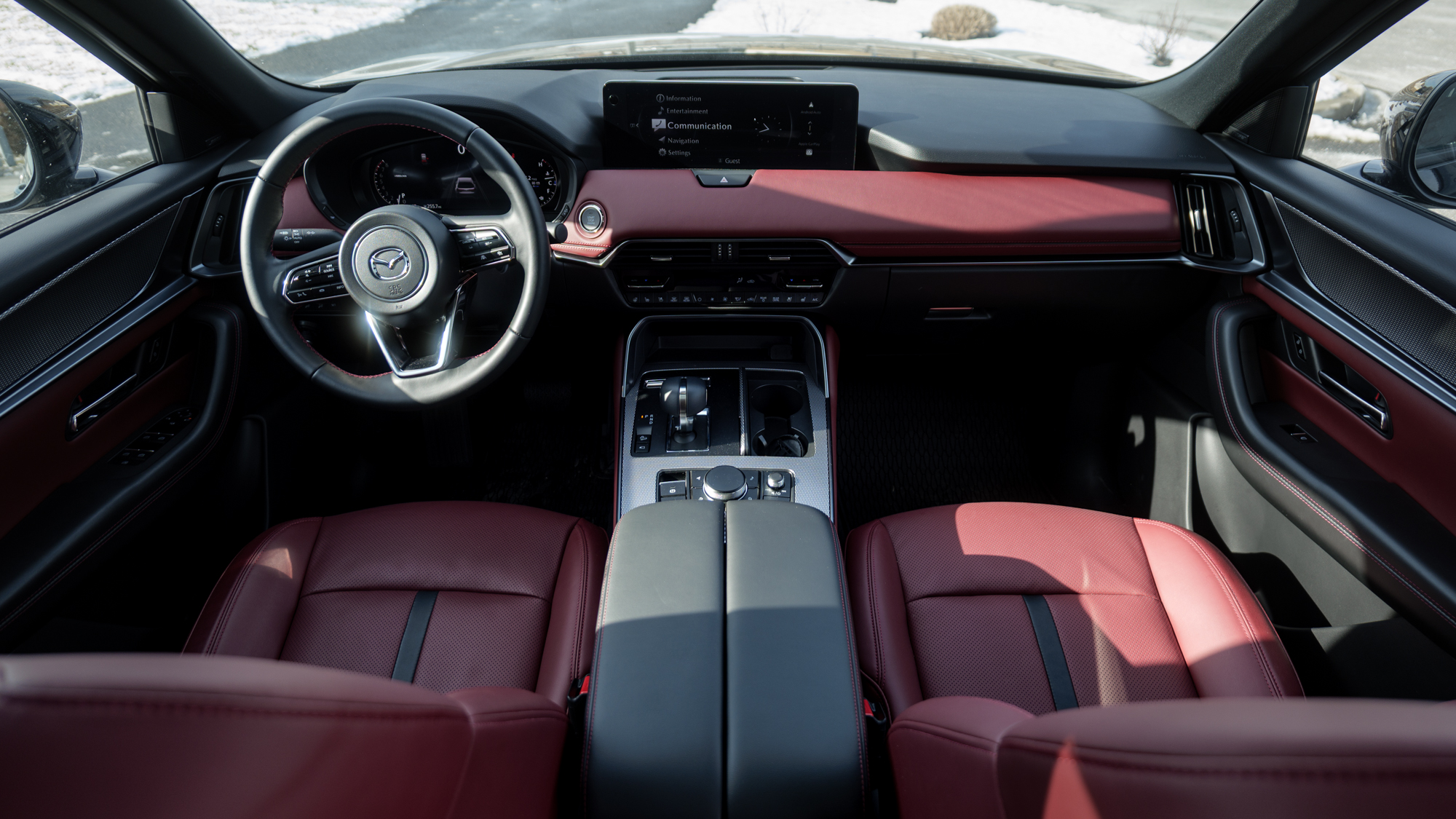 סקירת מאזדה CX-70 2026.