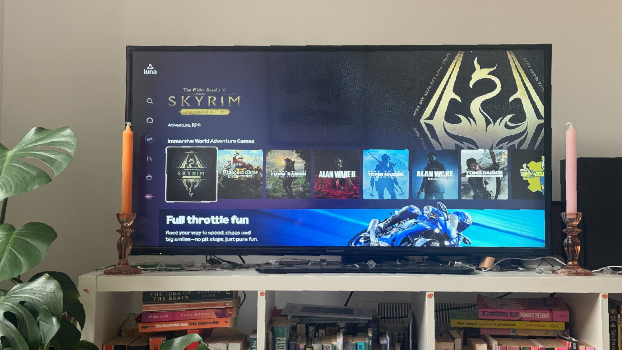 משחקי לונה ב-Fire TV Stick