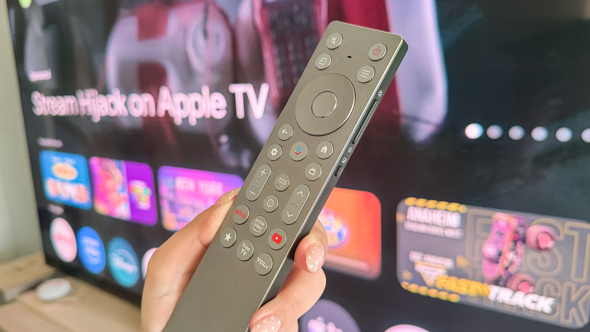 שלט לטלוויזיה TCL X11L SQD Mini-LED