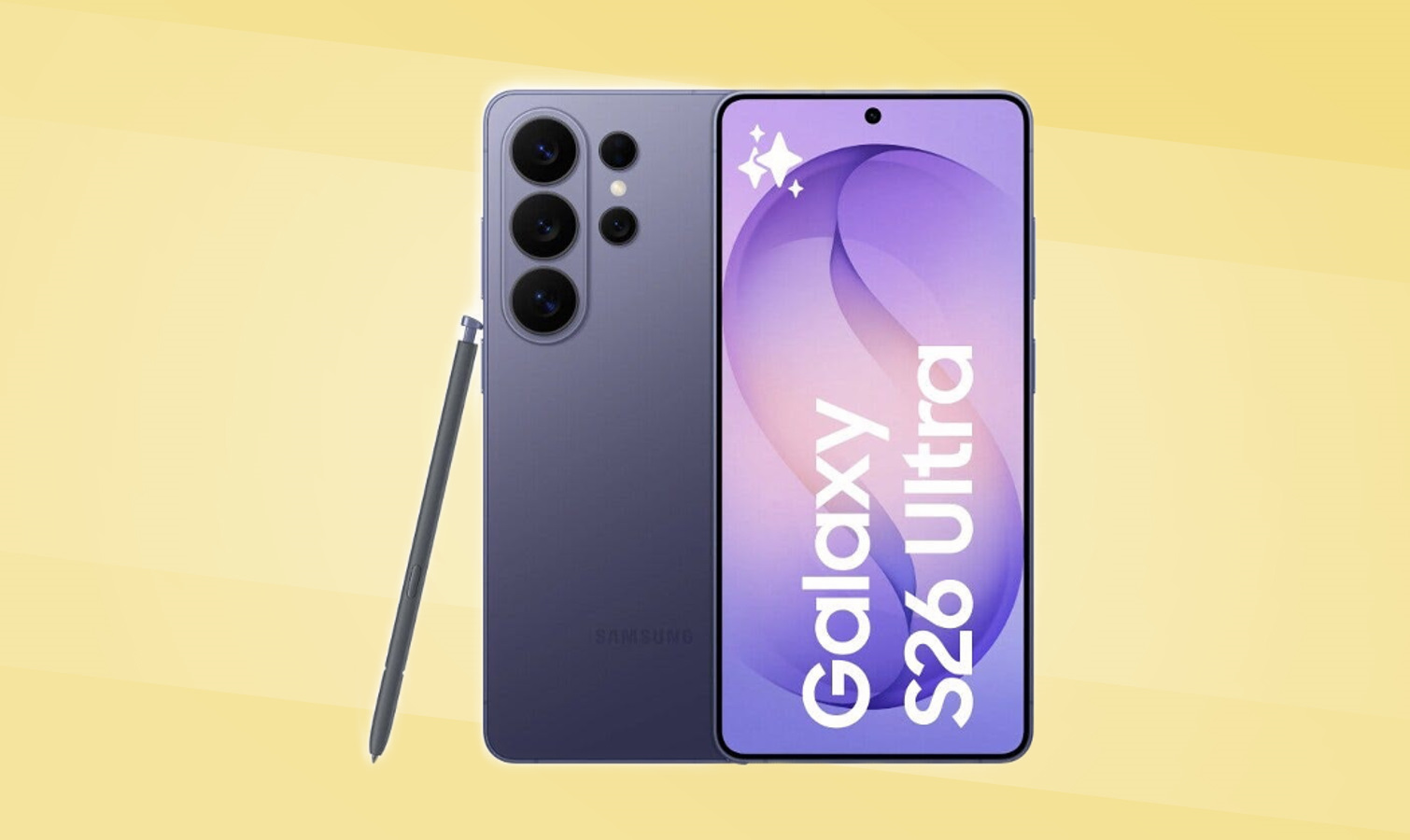 דליפת רינדור Galaxy S26 Ultra.
