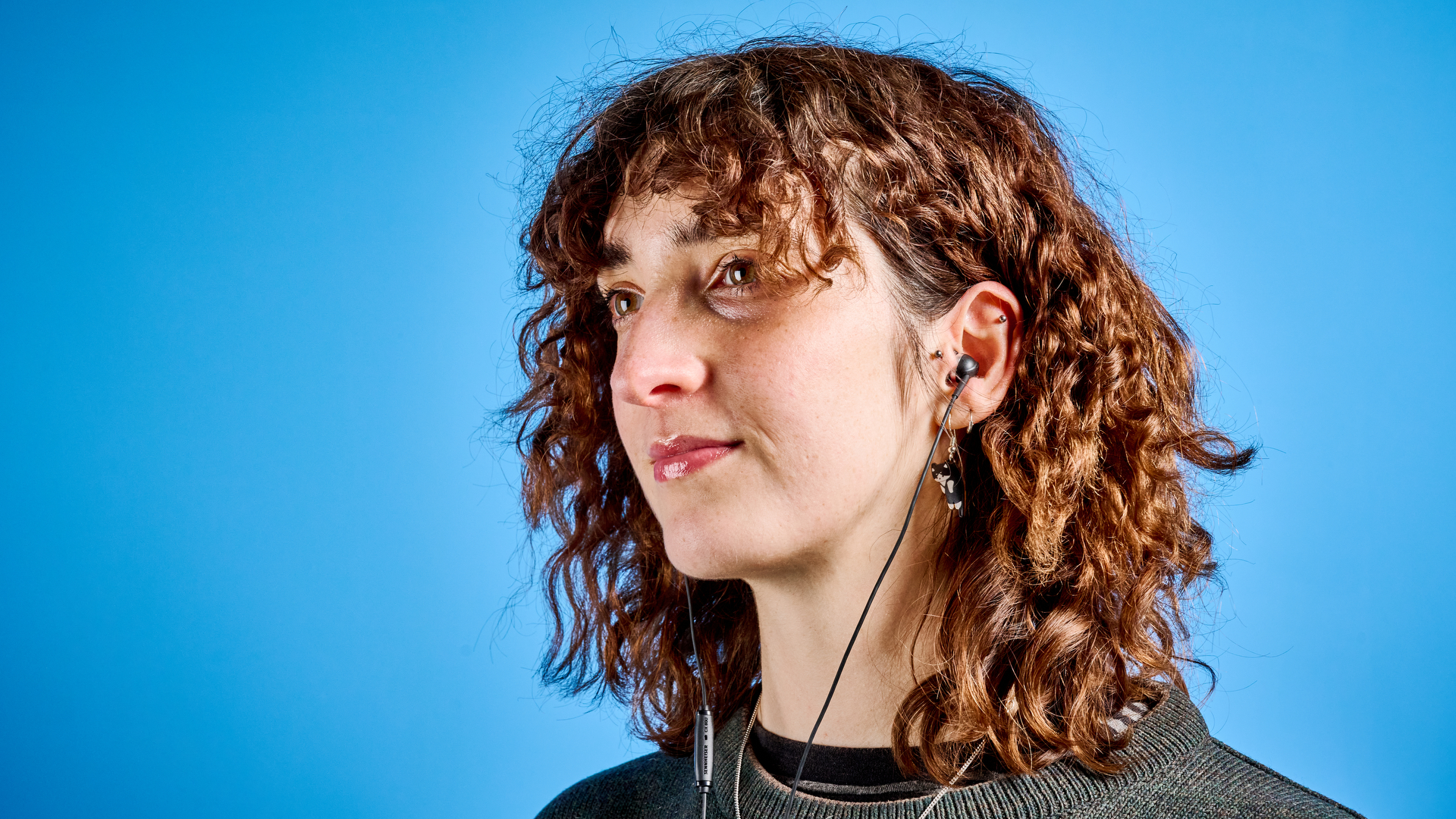 אוזניות חוטיות Sennheiser CX 80U בצבע שחור