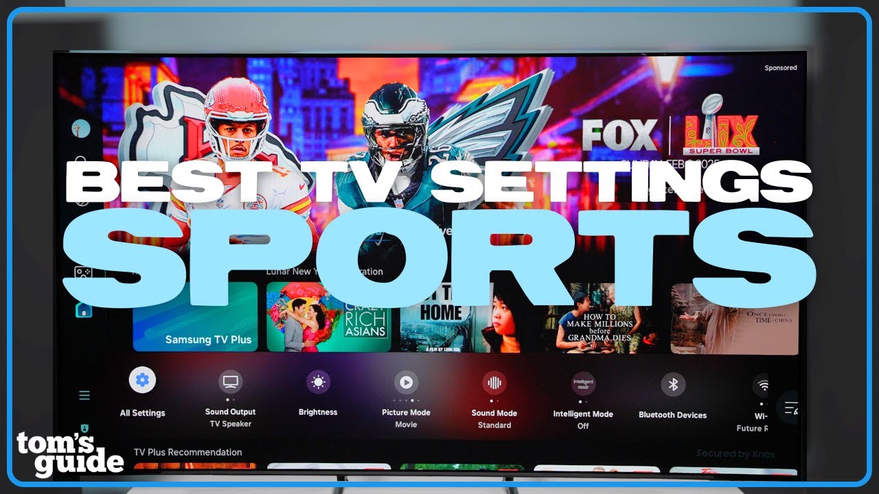 5 הגדרות טלוויזיה לשינוי לצפייה בספורט! התמונה הטובה ביותר למשחקים חיים | יסודות ההתקנה - YouTube