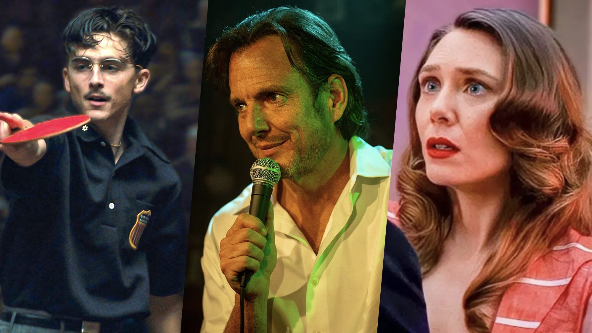 (LR) טימותי צ'אלמט בתפקיד מרטי מאוזר ב