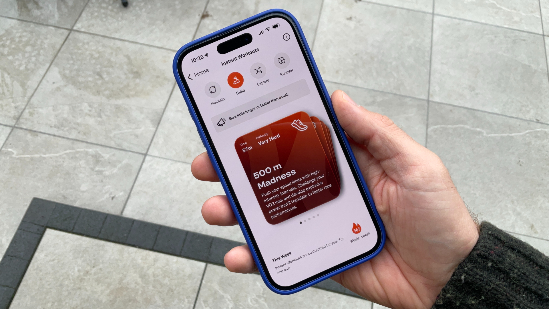 אימונים מיידיים של Strava
