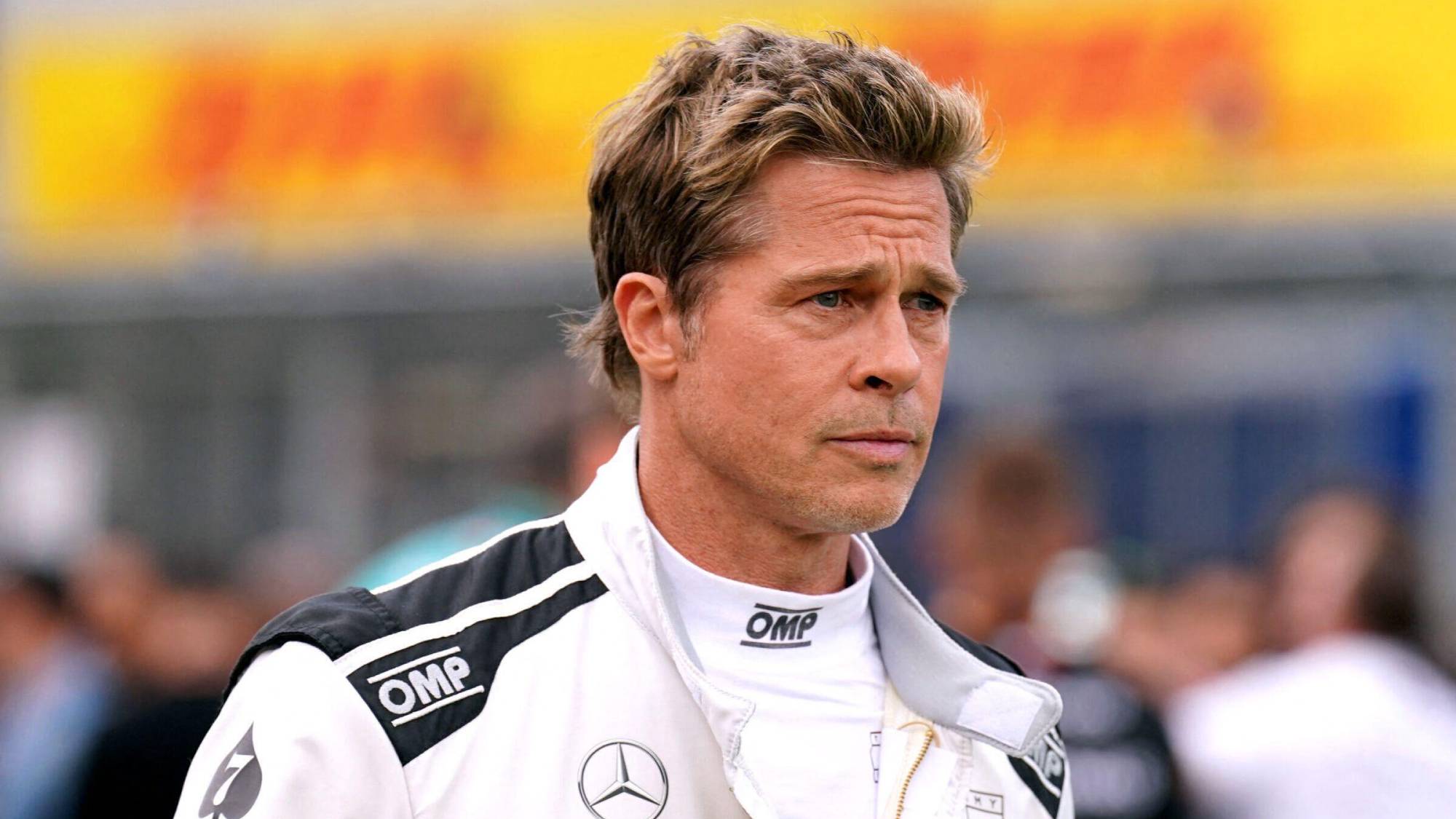 בראד פיט בתפקיד סוני הייז ב "F1: הסרט"